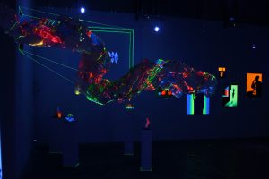 Uncoscious dragonfly (Allestimento sala7Fluo)